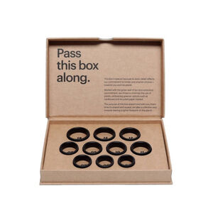 NEW Ultrahuman Ring Sizing Kit Sizes 5-14 Black